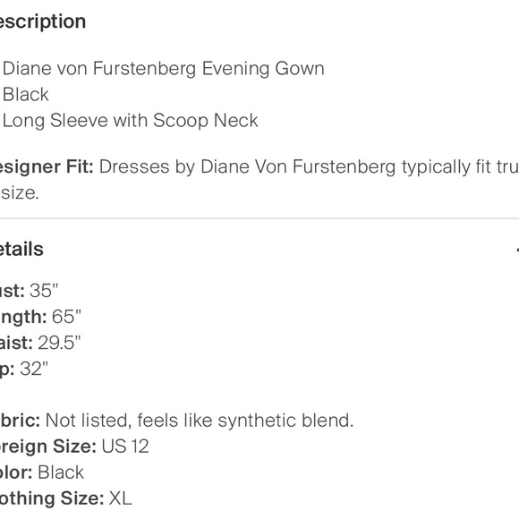 DVF maxi dress. - Picture 5 of 5